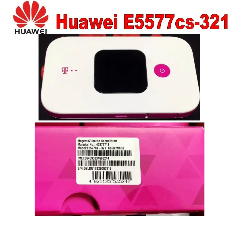 Разблокированный Huawei E5577Cs 321 4G беспроводной LTE Мобильная компиляция java приложений