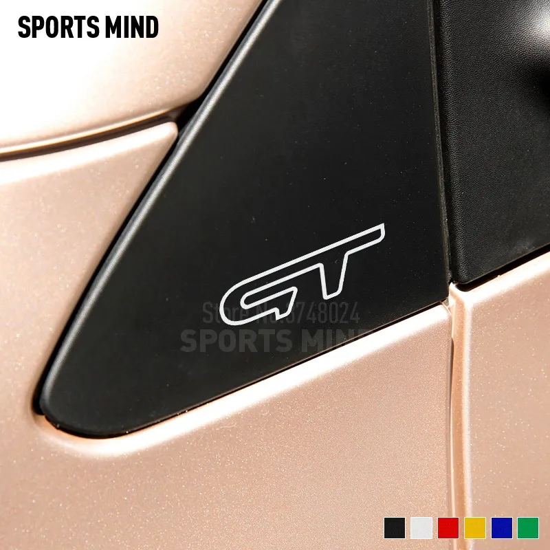 

12 Pairs Customizable Car Stickers Decal GT Car-Styling For Renault Dacia Duster Megane Captur Clio Sandero Kadjar Accessories