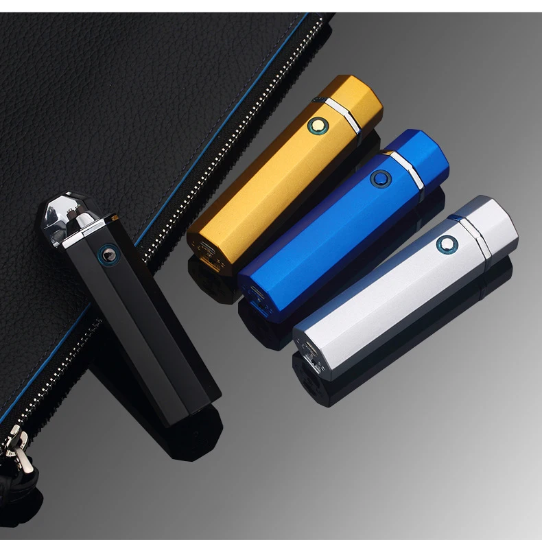 Вольфрамовая двойная дуговая USB Зажигалка плазменная Pippe Ciga аксессуары для
