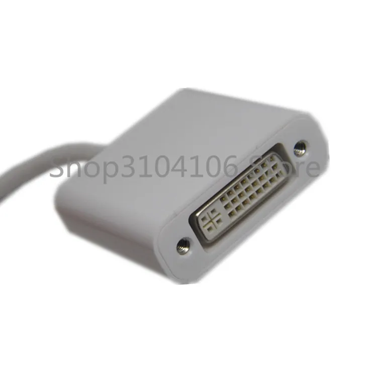 Горячий Мини DP к DVI адаптер папа женскому Thunderbolt мини DisplayPort V1.2 разъему|dp to dvi