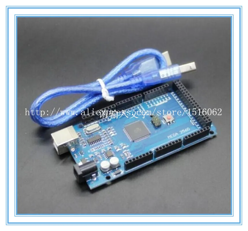 Мега 2560 R3 Mega2560 REV3 ATmega2560-16AU Совета (+ USB) Кабель совместимый для arduino хорошее