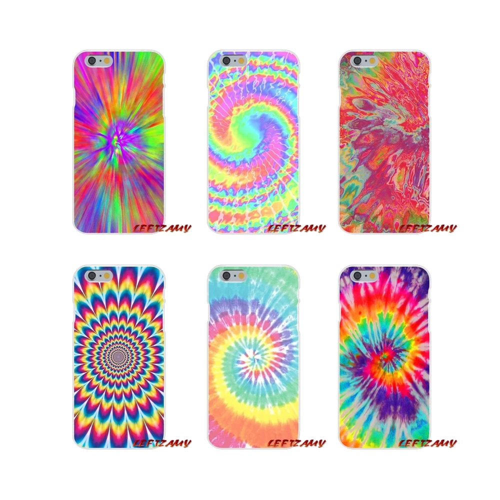 Аксессуары чехлы для телефонов Чехлы iPhone X XR XS MAX 4 4S 5 5S 5C SE 6 6S 7 8 Plus Tye Dye обои
