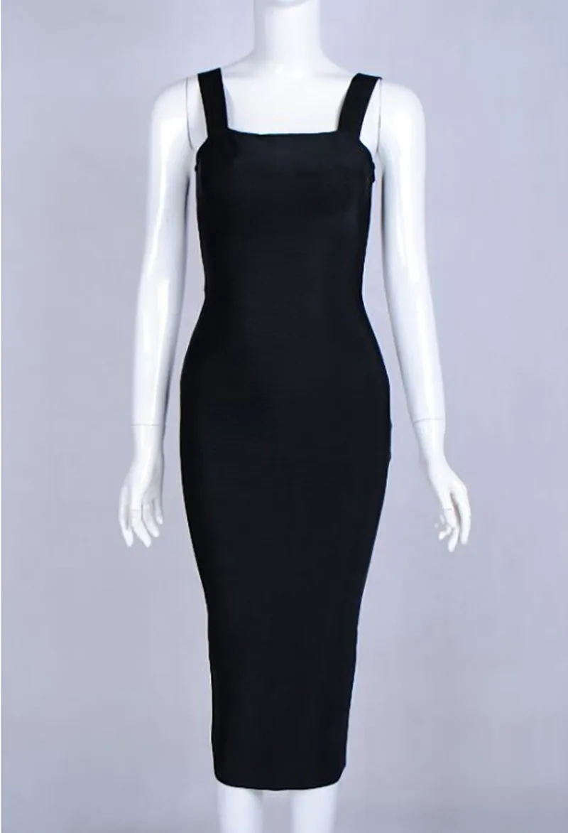 Новинка 2018 Женское зимнее Бандажное платье сексуальное на бретелях без рукавов