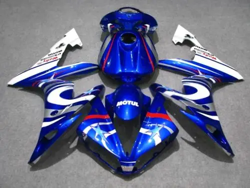 Набор обтекателей мотоцикла для YAMAHA YZFR1 04 05 06 YZF R1 2004 2005 2006 yzfr1 YZF1000 ABS белый синий