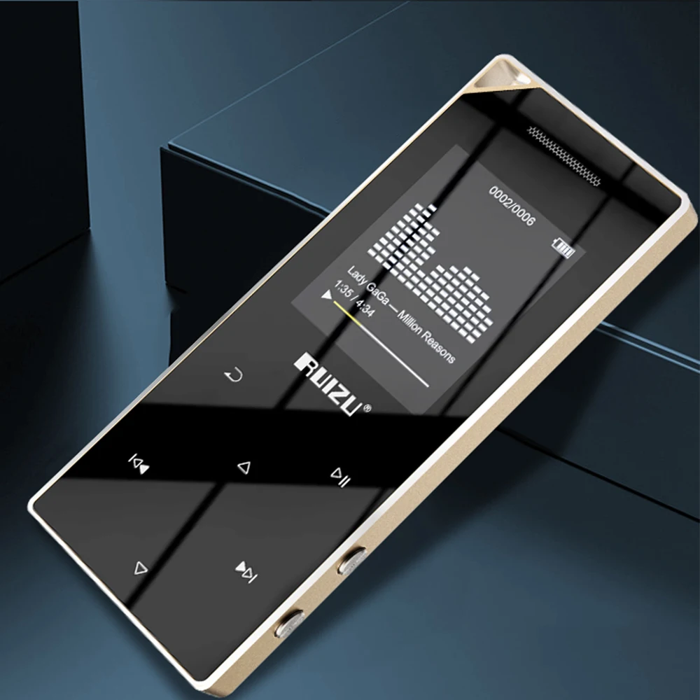 Металлический MP3 плеер RUIZU D05 с поддержкой Bluetooth 8 Гб|MP3-плееры| |