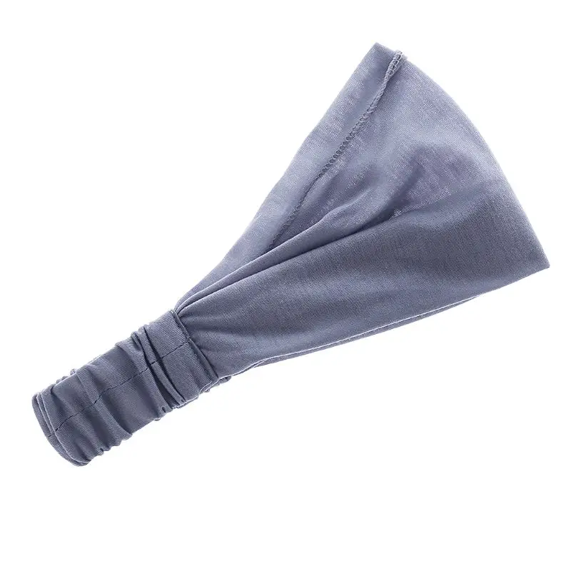 Модные женские хлопок Hairband аксессуары для волос Для женщин оголовье Обёрточная