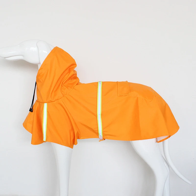 Pet Clothes Raincoat for Dogs Waterproof Dog Coat Jacket Reflective For Small Medium Large S-5XL  Дом и