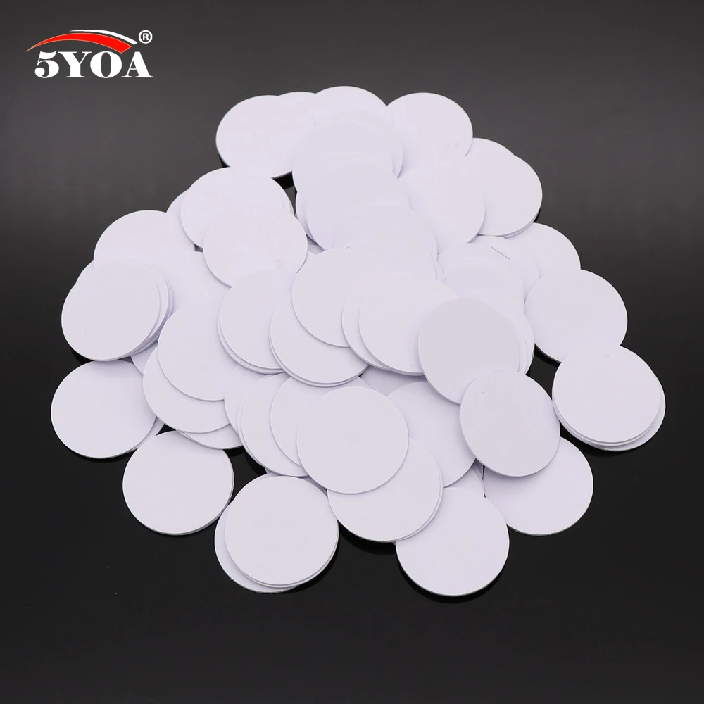 50 шт. Ntag215 NFC-карта Ntag 215 чип-бирка для монет для TagMo Forum type 2 NFC-бирки Бесплатная доставка