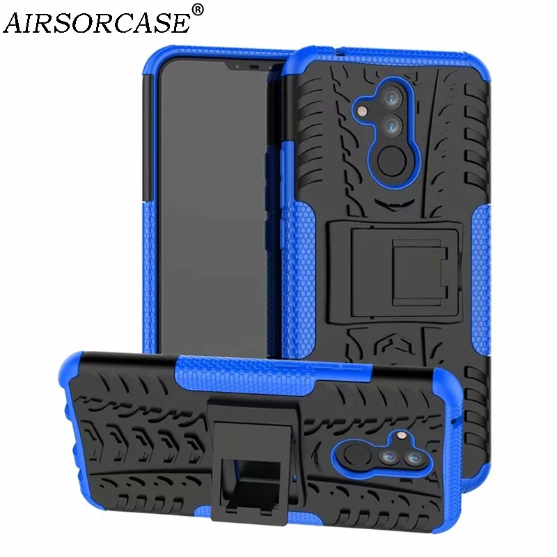 Rugged Armor Case Fundas for Huawei Mate 30 20 Lite Pro Coque Hard PC &amp TPU Hybrid Kickstand Back Cover pro | Мобильные телефоны