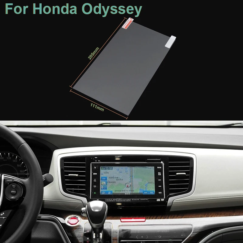 9 дюймовая защитная пленка Hottop для экрана GPS навигации ПЭТ управления Honda Odyssey