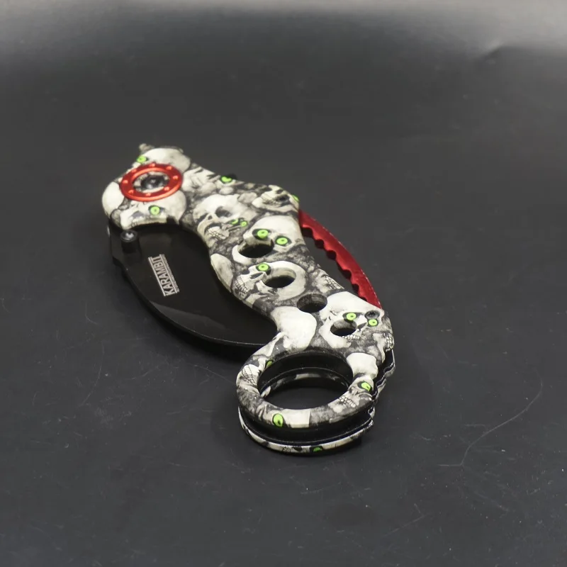 Karambit нож складной тактический для когтей открытый боевой выживания