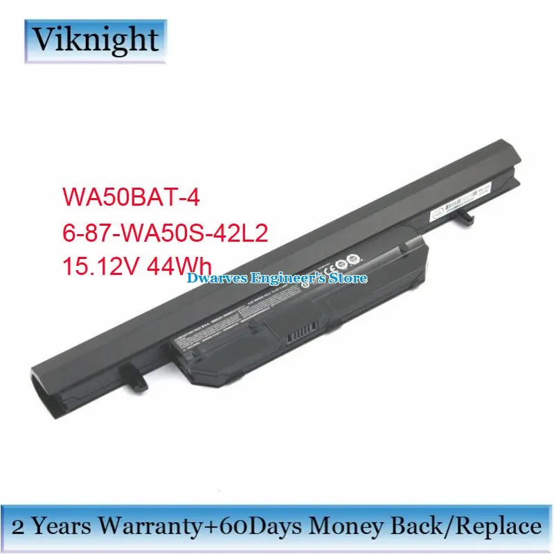 Оригинальный 6 87 WA50S 42L2 WA50BAT 4 Аккумулятор для ноутбука Hasee mg150 15 12 V 44Wh|original laptop