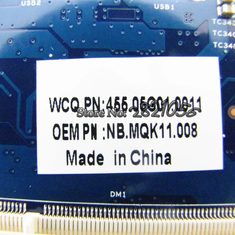 Материнская плата NOKOTION для aspire V Nitro VN7 571G ноутбука NBMQK11008 NB.MQK11.008 I7 5500U GT840M