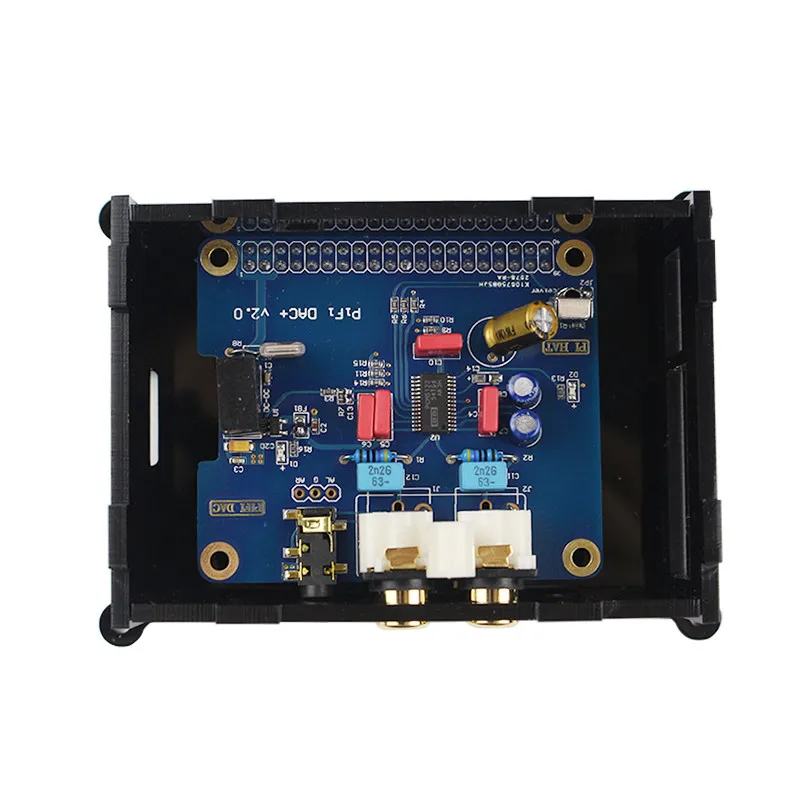 Цифровая звуковая карта HIFI DAC Аудио Звуковая с интерфейсом I2S + акриловый чехол