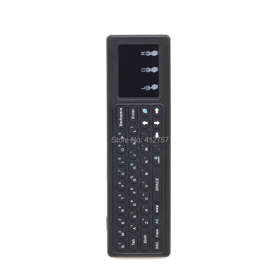 

[100pcs] 2.4G Mini Wireless Keyboard Air Mouse with Multi-Function Touchpad for Android TV Box / Mini PC / Projectors / Laptops