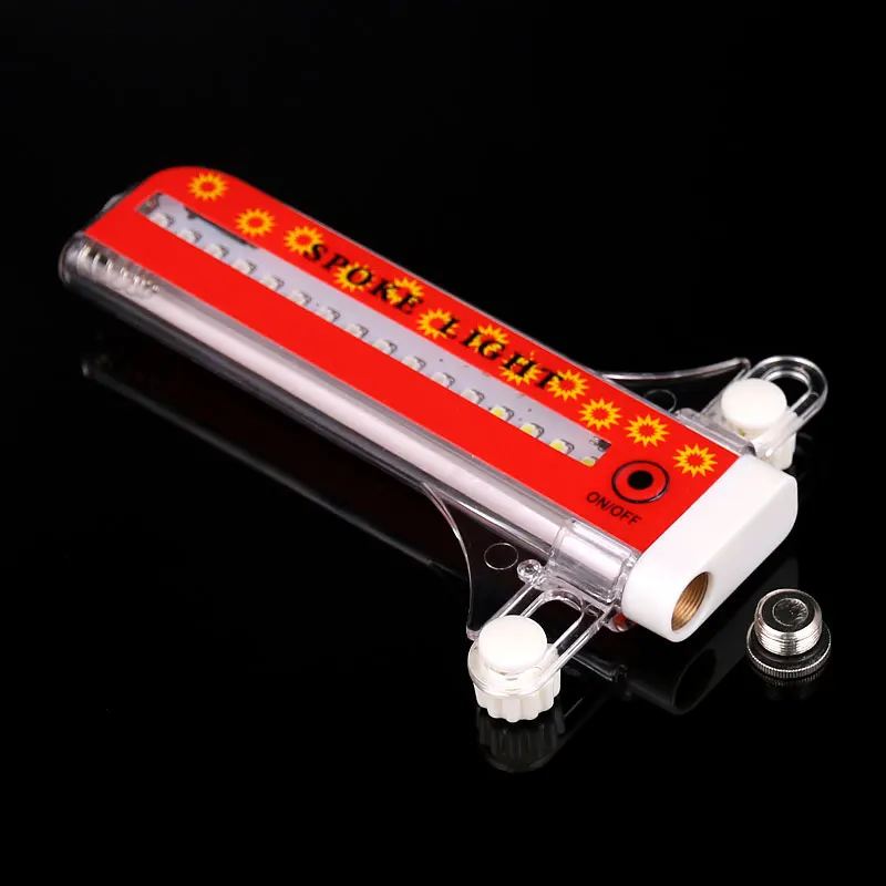 Велосипедный фонарь на колесиках 32 цветовых светодиода сигнальная лампа