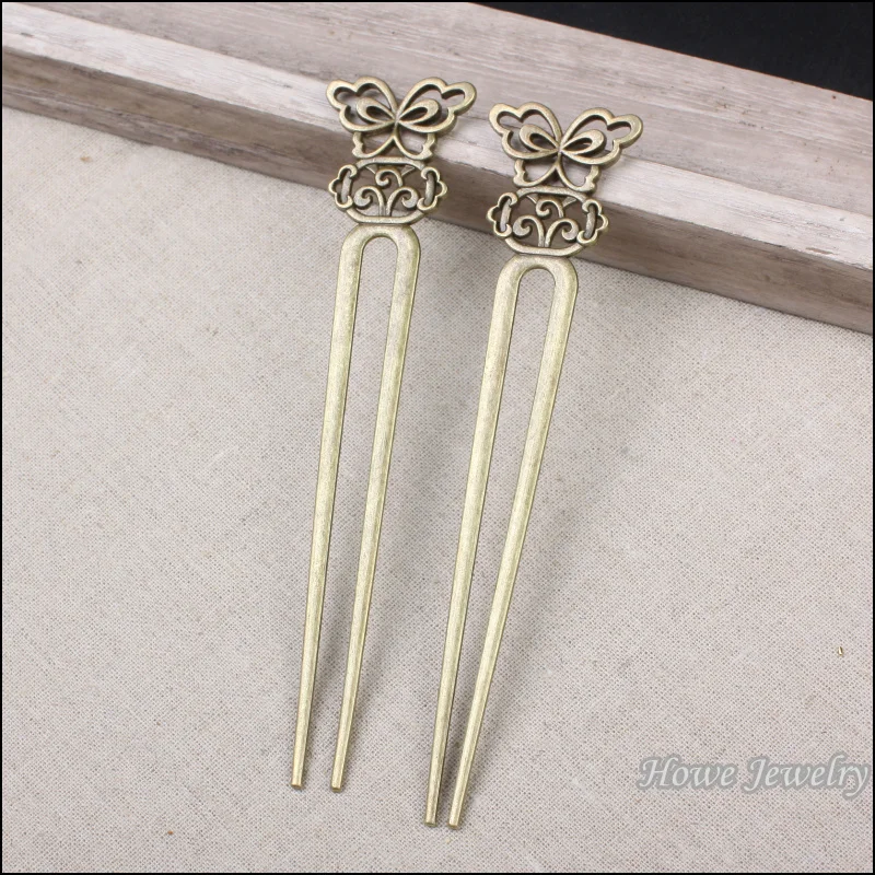 Оптовая продажа 4 шт. винтажные подвески закладки античная бронза подходят для