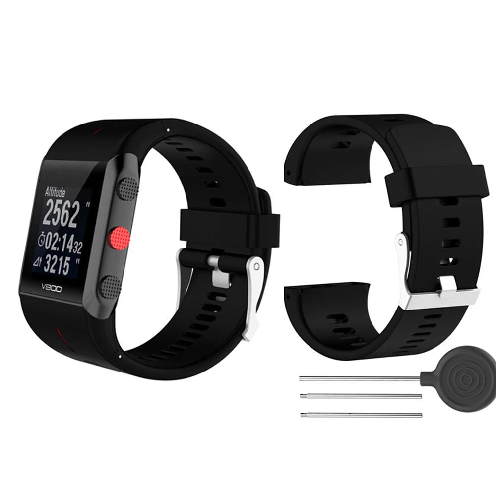 Сменный ремешок для часов Polar V800 GPS спортивный силиконовый смарт-часов с