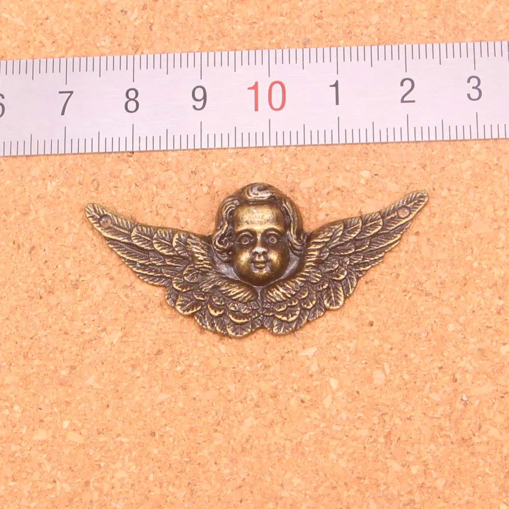 10 шт. подвеска в виде крыльев Ангела 50 х23 мм|charm pendant|cupid charmcharms jewelry making |