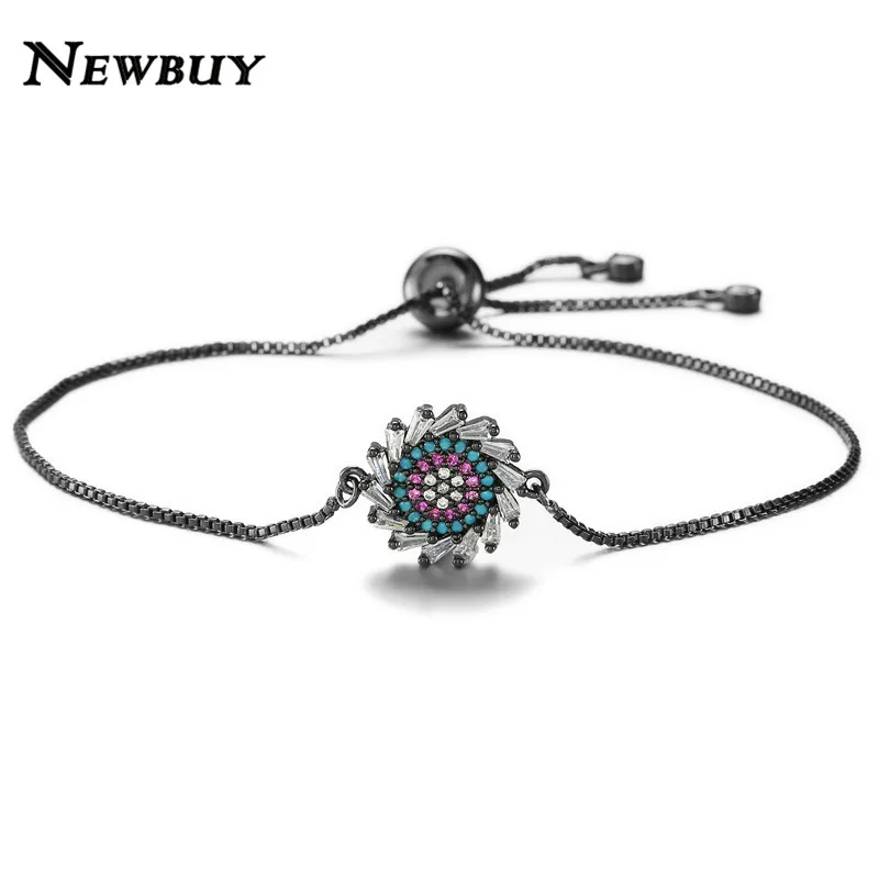 NEWBUY Модные женские ювелирные изделия из кубического циркония роскошный
