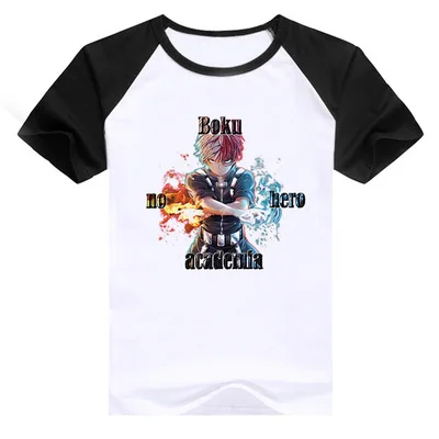 Type 8 Boku No Hero Academy химико Тога Todoroki Shoto izku Косплей Костюм японского аниме мой герой Academy 3D принт мультфильм футболка - Цвет: Type 8