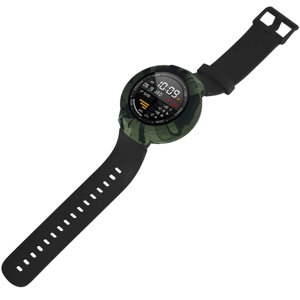 Мягкий ТПУ чехол с полной защитой для умных часов Xiaomi Huami Amazfit Verge сменная рамка