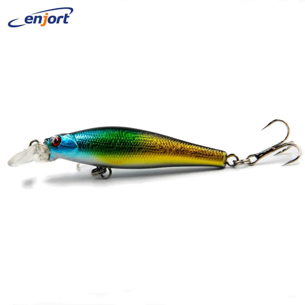 Рыболовные приманки 9 см-8 5g-6 # крючки Minnow wobbler pesca искусственные жесткие