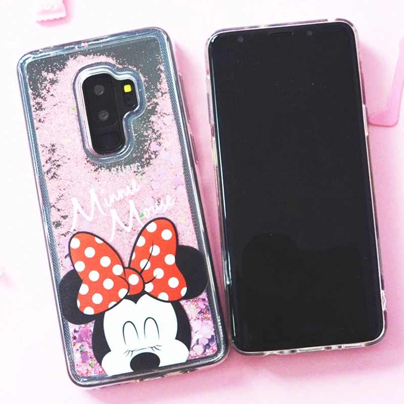 Розовый динамический жидкий зыбучий песок чехол для iPhone X 6/6S Plus Cose силиконовый 7 8