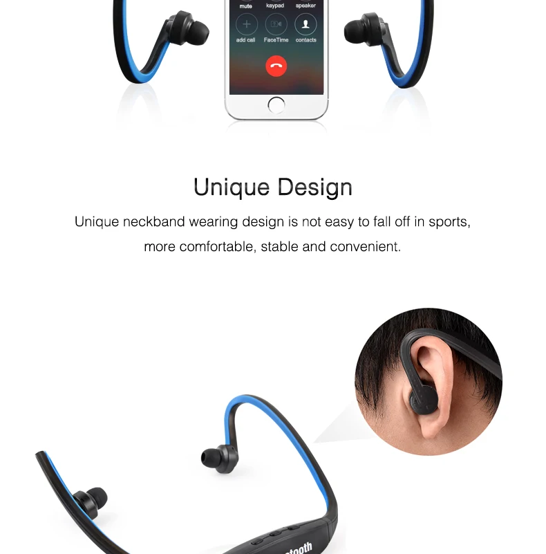 S9 беспроводные наушники спортивные Bluetooth наушники Поддержка TF/SD карты FM настоящие беспроводные наушники гарнитура с микрофоном для телефона