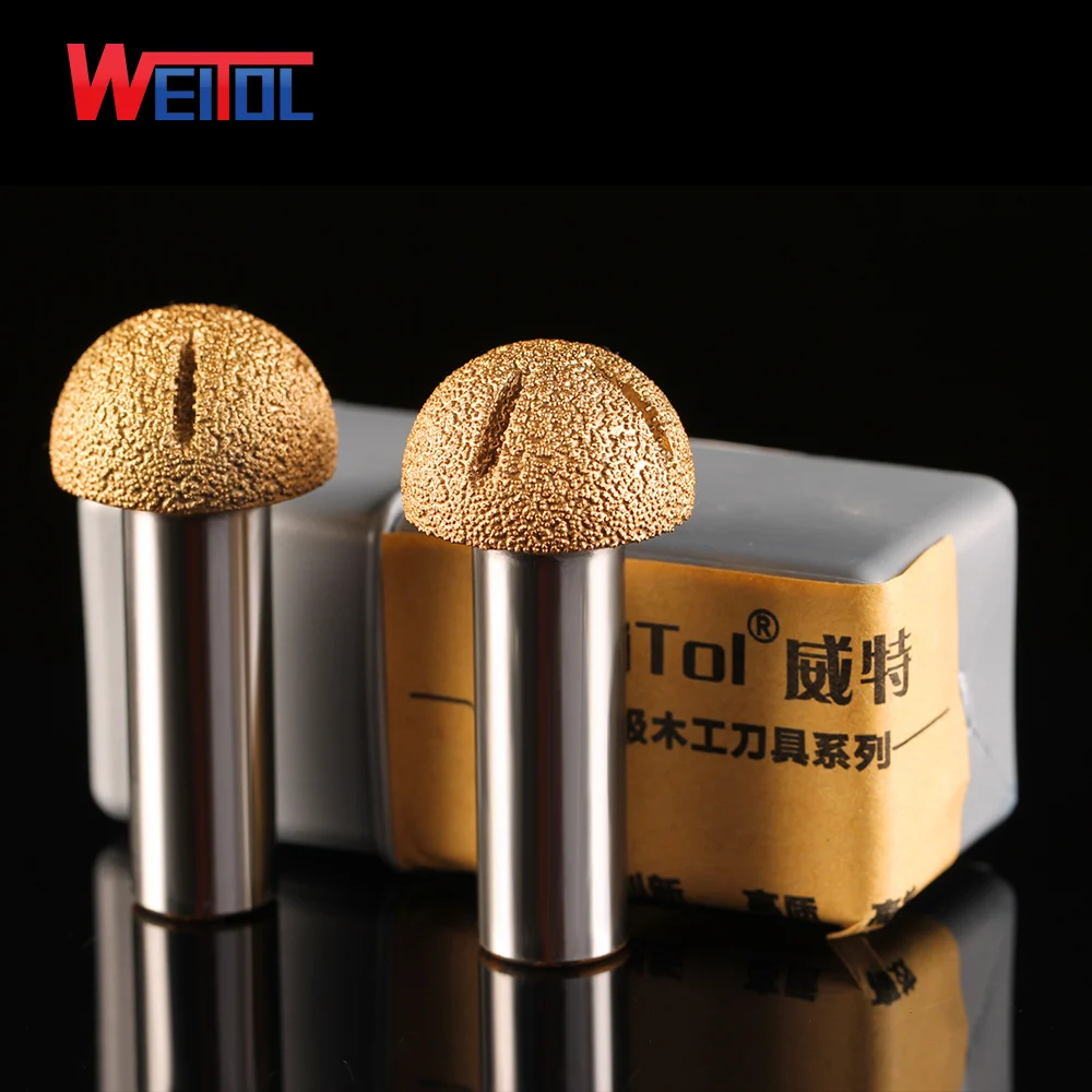 WeiTol,, 1 шт., алмазные Борфрезы, коробка, биты, мраморные фрезы для резки гранита, камня, фрезы