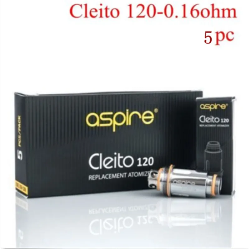 Cleito 120 Coils 5 шт. 100 см Аутентичные Aspire Nautilus мини X Катушки 1,8 Ом гайки крепежные инструменты набор инструментов - Цвет: Cleito 120 Coils