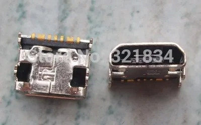 30 шт. 7-контактный разъем micro usb для Samsung Galaxy Tab A T280 T285 T580 T585 T375 T377 | Строительство и