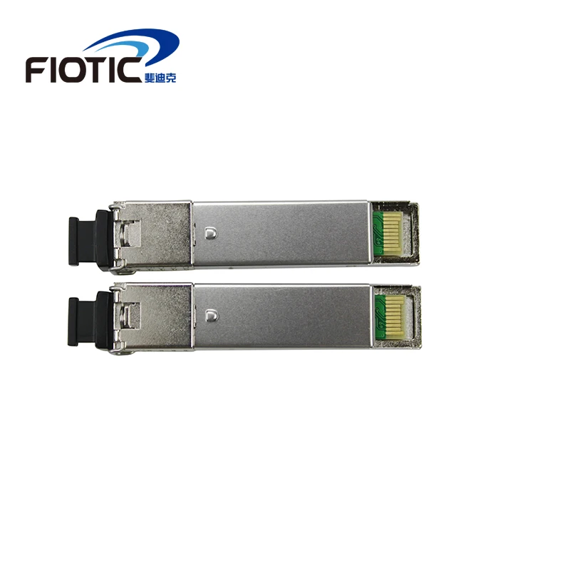SFP 1 25G SC коннектор gigabit 1000BASE LX 1310nm 1550nm 20 км DDM BIDI GLC LH SM симплексный волоконно