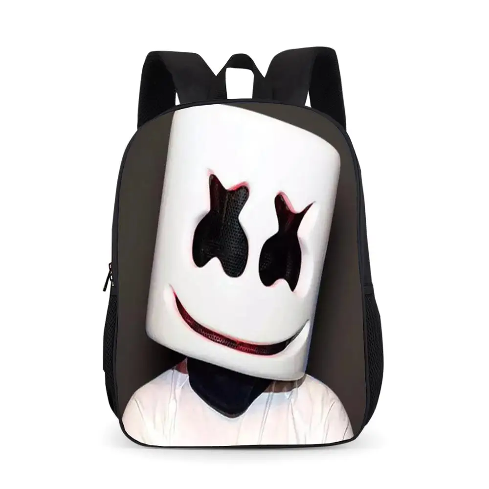31 0 см * 16 43 5 мультфильм Marshmello студенческие рюкзаки Водонепроницаемый 3D печать