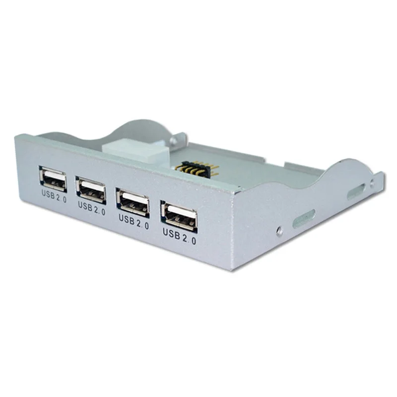 4 портовый концентратор USB 2 0 H1111Z адаптер для ПК передняя панель расширительный