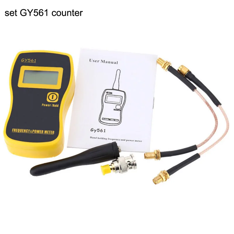 Профессиональный ручной GY561 GY-561 1 МГц-2400 МГц счетчик частоты измеритель мощности