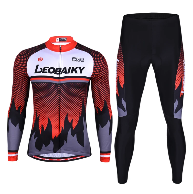 Бренд Pro Team Велоспорт Джерси набор Мужская осенняя одежда с длинным рукавом для велосипеда мягкая одежда для горного велосипеда Mtb Аксессуары для велосипеда