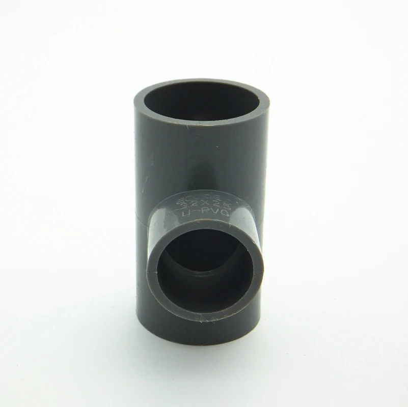 40mm To 20mm Inner Diameter Tee PVC Tube Joint Pipe Fitting Adapter Water Connector For Garden Irrigation System |