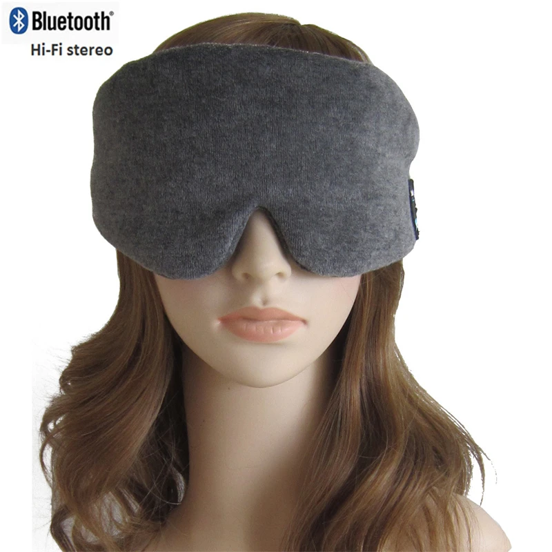 Original Hi-Fi Wireless Stereo Bluetooth Earphone Headband Music Eye Mask Headband Music Headset Mobile Phone For Travel Sleep
