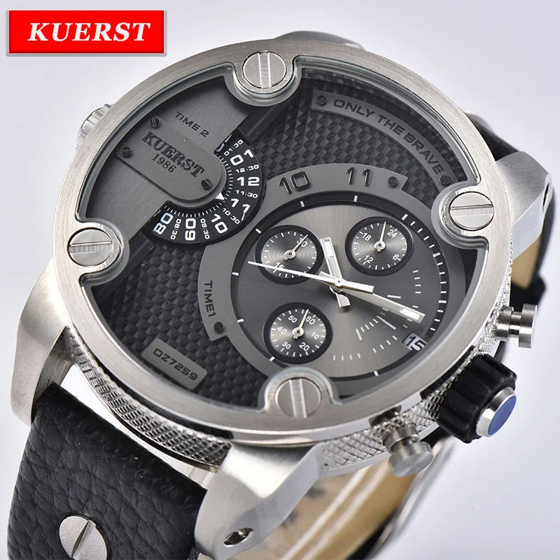 Новинка 2019 мужские спортивные кварцевые часы наручные люксовый бренд двойной