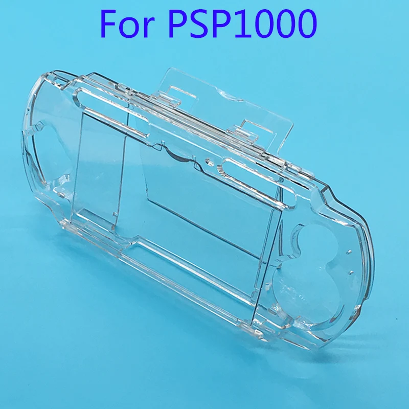 Прозрачный жесткий чехол защитный для Sony PlayStation Portable PSP 1000 прозрачная защита