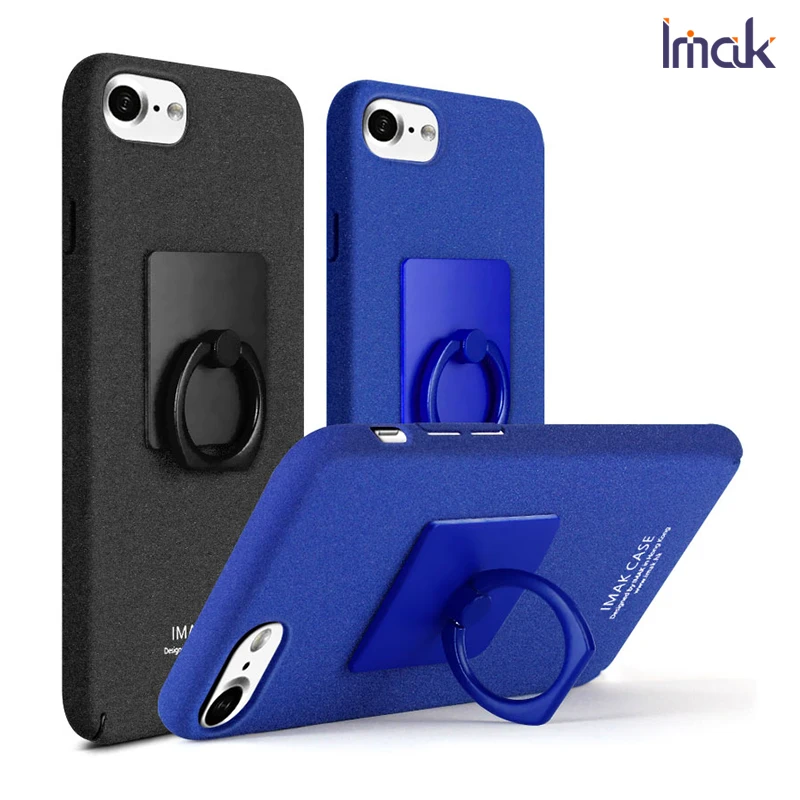 Imak установлены крышка телефона для iphone 7 plus жесткий чехол 5.5 дюймов с ring-stander.Support