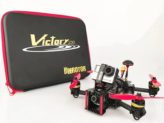 BeeRotor Победы 230 Мини FPV Гоночной Беспилотные Летательные Аппараты квадрокоптер с