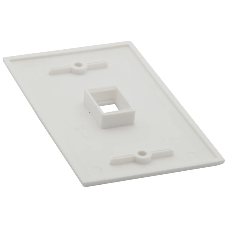 Настенная пластина с 1 портом keystone 114X70 мм|wall plate|keystone wall platekeystone |