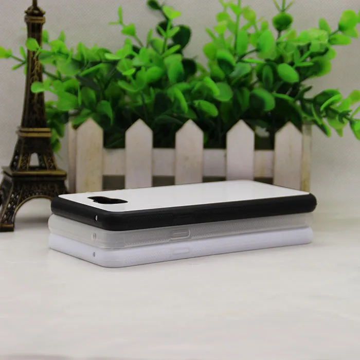 

Wtsfwf DIY 2D Sublimation rubber silicone TPU+PC Blank Case for A5 2016 with Aluminum Inserts and glue 10pcs/lot
