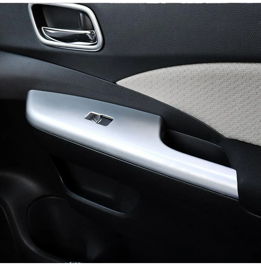 Интерьер для Honda CRV CR-V 2012 2013 дверная ручка держатель окно Лифт кнопка переключатель декоративная панель накладка
