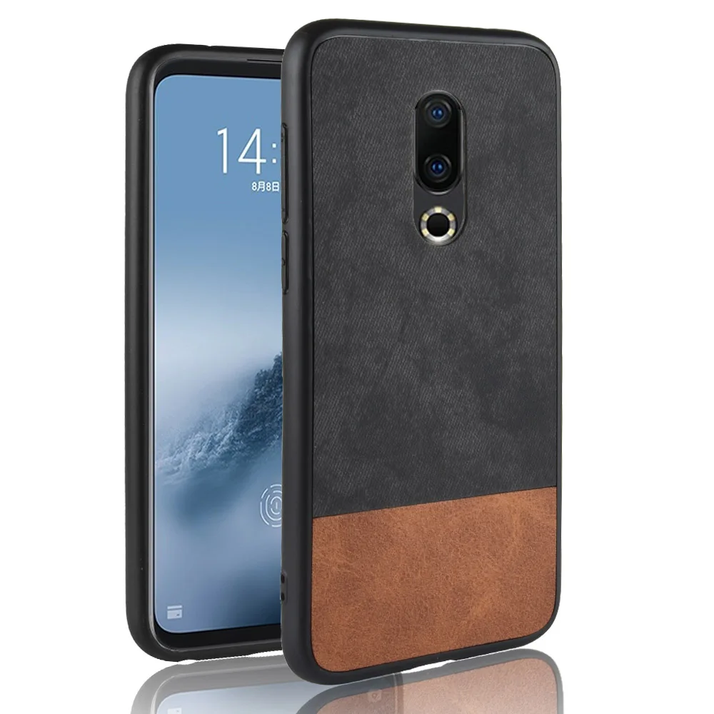 Новый чехол для Meizu 16 16th th задняя крышка из силиконовой ткани ковбойский защитный