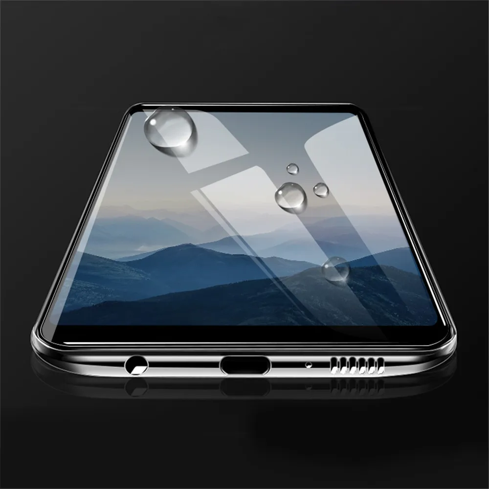 9H полное покрытие закаленное стекло для Samsung Galaxy A3 A5 A7 A8 2017 J310 J510 2018 Защита экрана j2