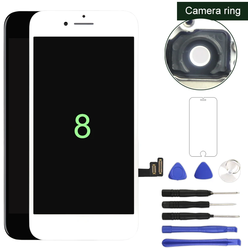 

ЖК-дисплей премиум-класса для iphone 8, 8G, сенсорный экран 3D, дигитайзер, без битых пикселей, для iphone LCD, Tianma, OEM