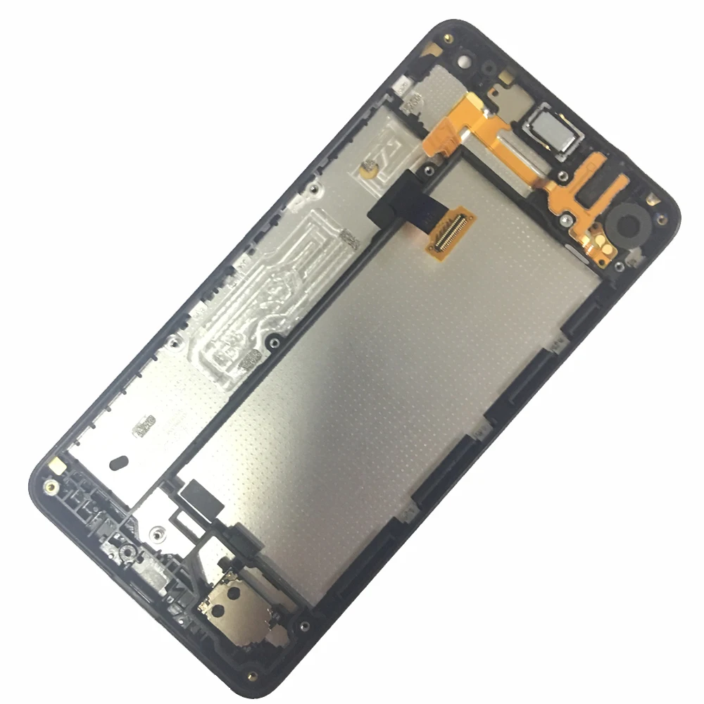 Новый ЖК дисплей сенсорный экран дигитайзер сборка LCDs с рамкой для Microsoft Nokia Lumia 650